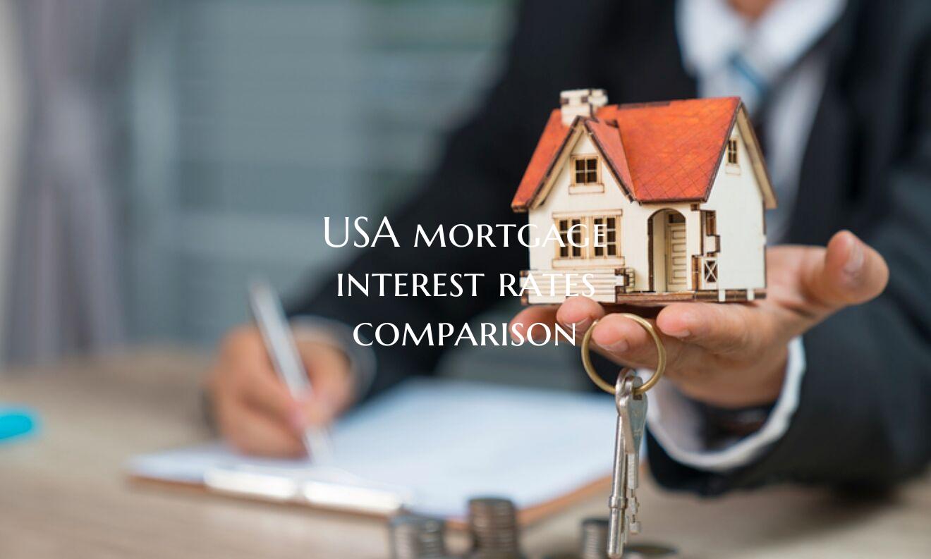 USA mortgage interest rates ...